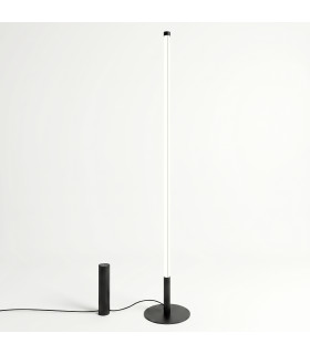 Trang LED Integrated Floor Lamp Black 3000K-2
