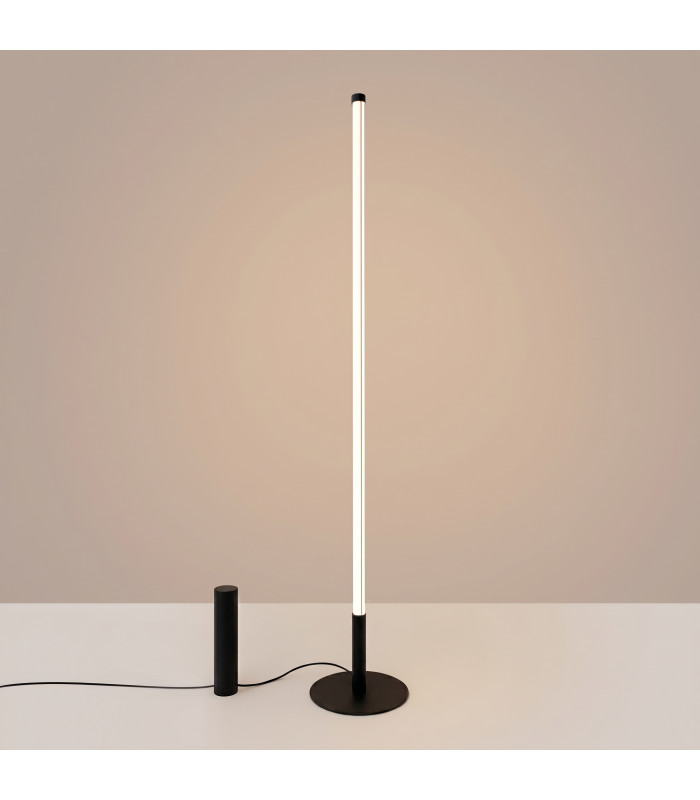 Trang LED Integrated Floor Lamp Black 3000K-3