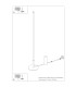 Trang LED Integrated Floor Lamp Blue 3000K-9