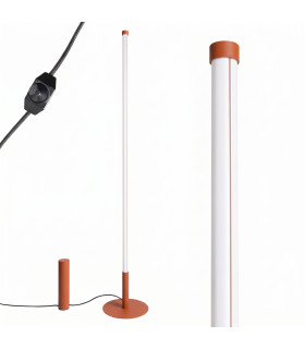Trang LED Integrated Floor Lamp Red Ochre 3000K-2