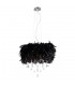 Feather Shade Black 410mm x 200mm - 5