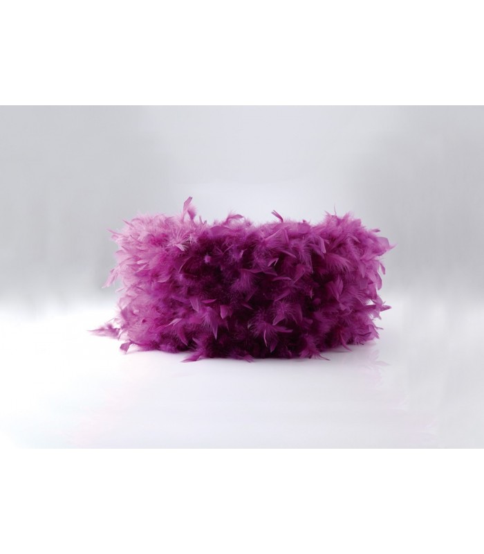 Feather Shade Aubergine 250mm x 180mm - 2