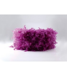 Feather Shade Aubergine 330mm x 200mm - 2