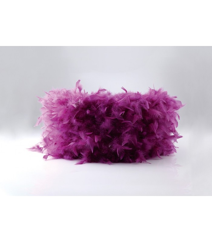 Feather Shade Aubergine 330mm x 200mm - 2