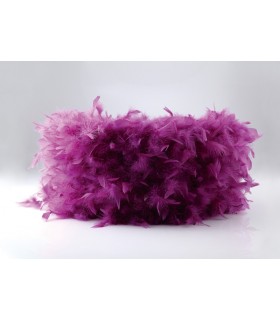 Feather Shade Aubergine 410mm x 200mm - 2