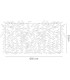 Feather Shade Aubergine 410mm x 200mm - 3