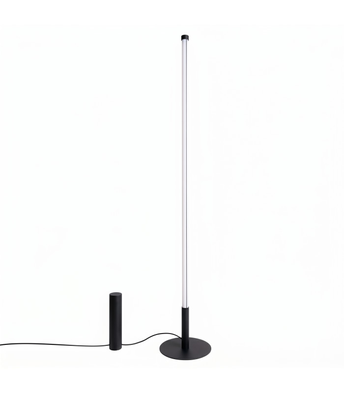 Trang LED Integrated Floor Lamp Black 4000K-1