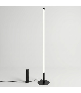 Trang LED Integrated Floor Lamp Black 4000K-2
