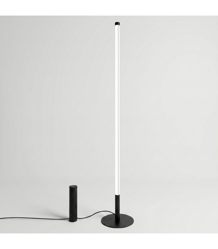 Trang LED Integrated Floor Lamp Black 4000K-2
