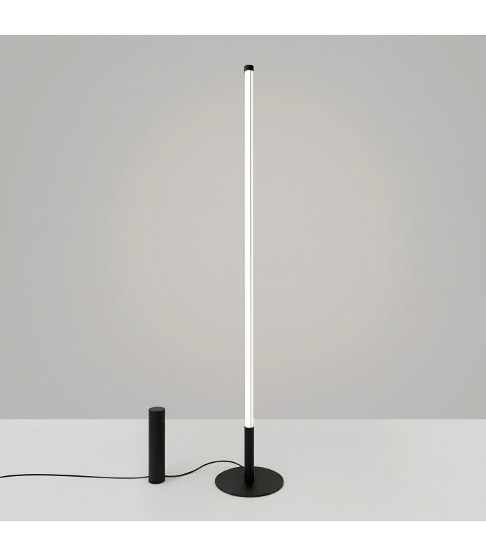 Trang LED Integrated Floor Lamp Black 4000K-3