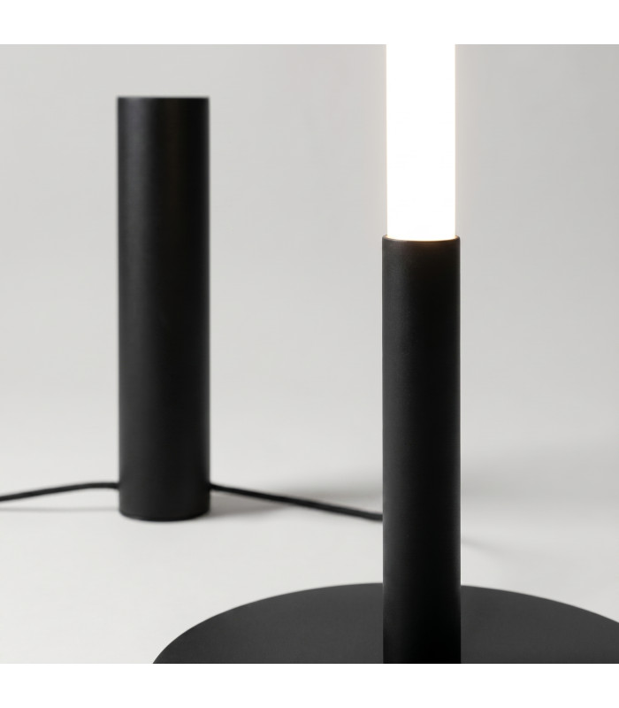 Trang LED Integrated Floor Lamp Black 4000K-5
