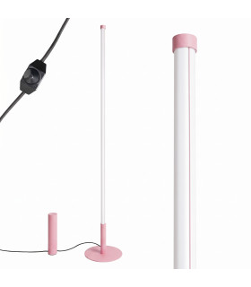 Trang LED Integrated Floor Lamp Pink 4000K-2