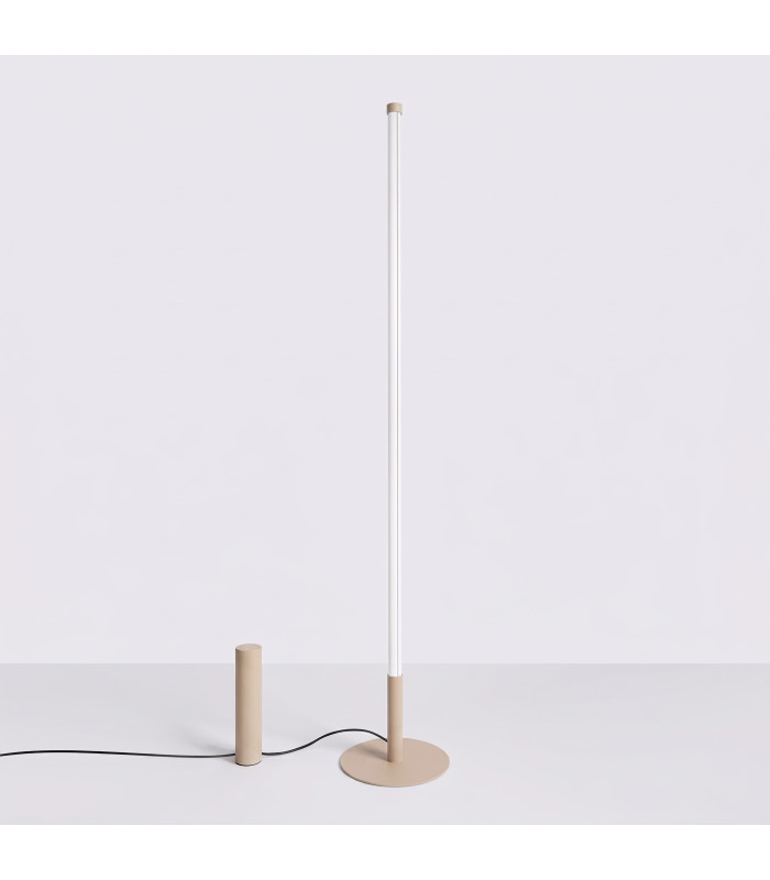 Trang LED Integrated Floor Lamp Taupe 4000K-3