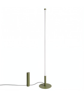Trang LED Integrated Floor Lamp Olive Green 4000K-1
