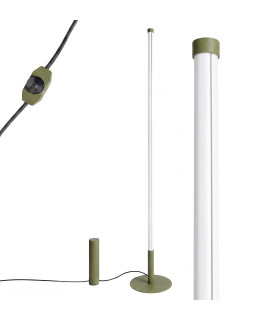 Trang LED Integrated Floor Lamp Olive Green 4000K-2