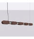Chain 158cm LED Bar Pendant Ceiling Light Brown 3000K-2
