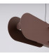 Chain 158cm LED Bar Pendant Ceiling Light Brown 3000K-5