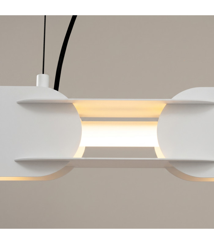 Chain 158cm LED Bar Pendant Ceiling Light White 3000K-4