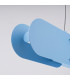 Chain 158cm LED Bar Pendant Ceiling Light Blue 3000K-5
