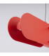 Chain 158cm LED Bar Pendant Ceiling Light Red 3000K-5