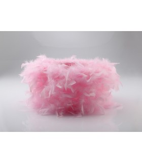 Feather Shade Pink 410mm x 200mm - 2