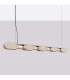 Chain 158cm LED Bar Pendant Ceiling Light Taupe 3000K-2