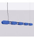 Chain 158cm LED Bar Pendant Ceiling Light Ultramarine 3000K-2