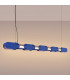 Chain 158cm LED Bar Pendant Ceiling Light Ultramarine 3000K-3