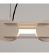 Chain 158cm LED Bar Pendant Ceiling Light Taupe 3000K-4