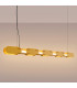 Chain 158cm LED Bar Pendant Ceiling Light Yellow 3000K-3