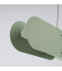Chain 158cm LED Bar Pendant Ceiling Light Olive Green 3000K-5