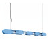 Chain 158cm LED Bar Pendant Ceiling Light Blue 4000K-1