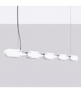 Chain 158cm LED Bar Pendant Ceiling Light White 4000K-2