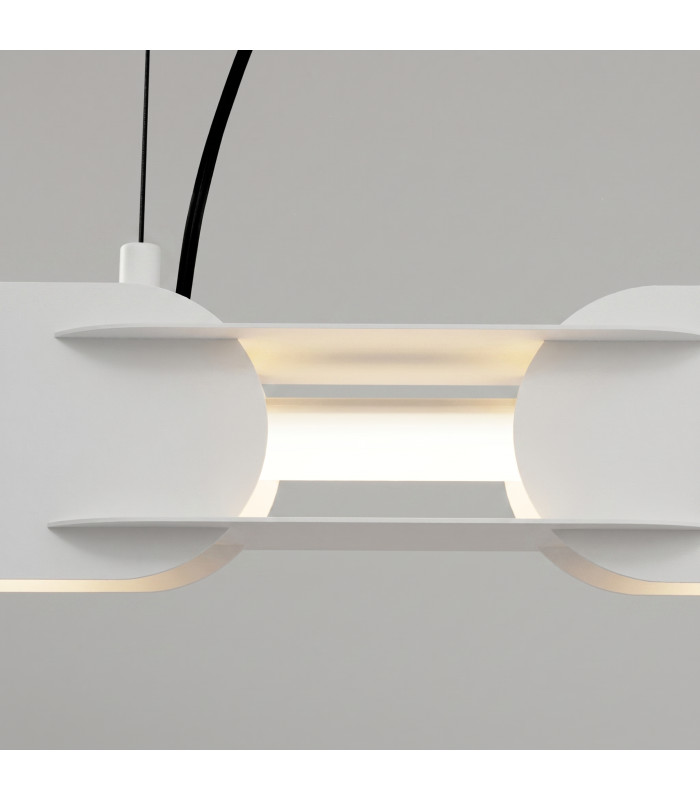 Chain 158cm LED Bar Pendant Ceiling Light White 4000K-4