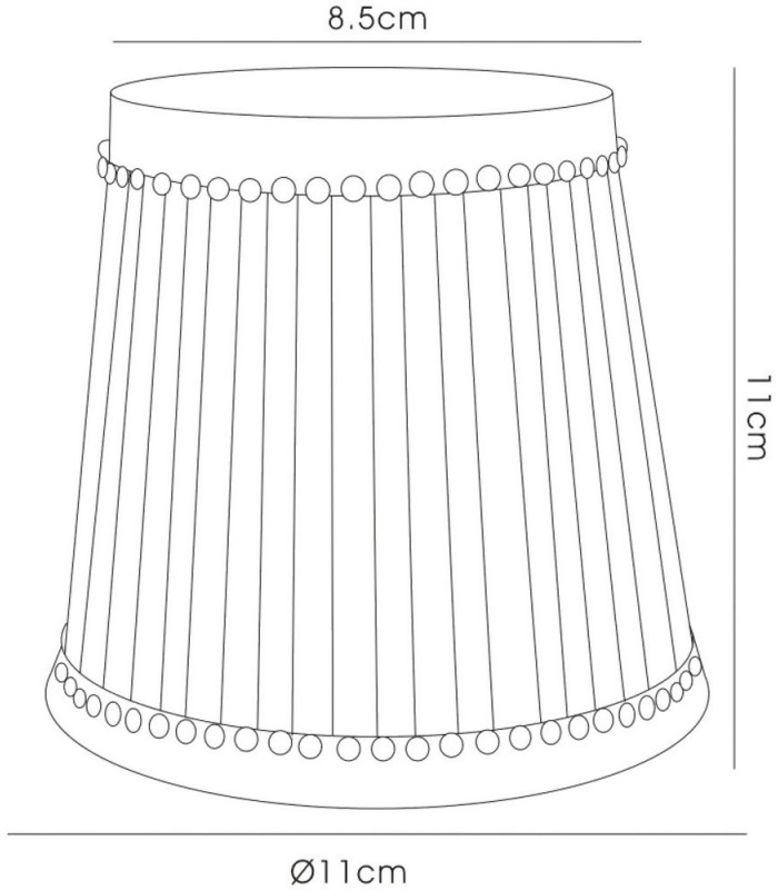 Fabric Shade Black 85, 110mm x 110mm - 3