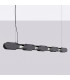 Chain 158cm LED Bar Pendant Ceiling Light Black 4000K-2