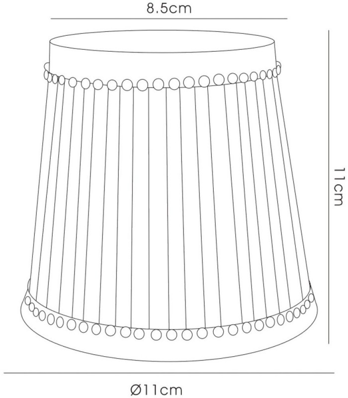 Fabric Shade White 85, 110mm x 110mm - 3