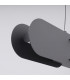 Chain 158cm LED Bar Pendant Ceiling Light Black 4000K-5