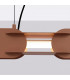 Chain 158cm LED Bar Pendant Ceiling Light Mocca 4000K-4