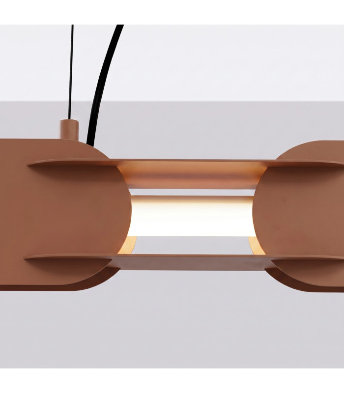Chain 158cm LED Bar Pendant Ceiling Light Mocca 4000K-4