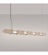 Chain 158cm LED Bar Pendant Ceiling Light Taupe 4000K-3