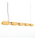 Chain 158cm LED Bar Pendant Ceiling Light Yellow 4000K-1