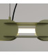 Chain 158cm LED Bar Pendant Ceiling Light Olive Green 4000K-4