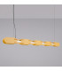 Chain 158cm LED Bar Pendant Ceiling Light Yellow 4000K-3