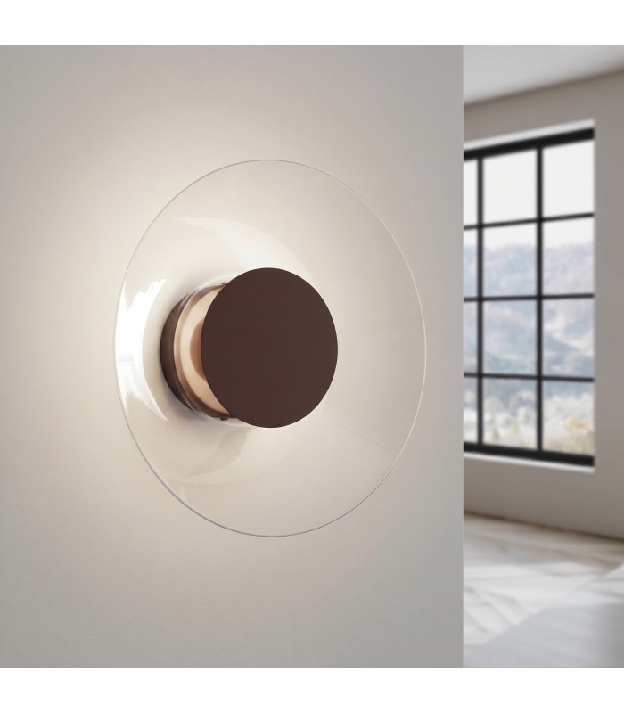 Astro Integrated LED Wall Lamp Brown 4000K-3