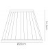 Round Shade Black 150, 200mm x 163mm - 3