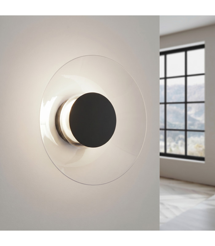 Astro Integrated LED Wall Lamp Black 4000K-3
