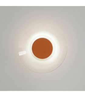 Astro Integrated LED Wall Lamp Red Ochre 4000K-2