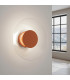 Astro Integrated LED Wall Lamp Red Ochre 4000K-3