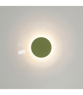 Astro Integrated LED Wall Lamp Olive Green 4000K-2